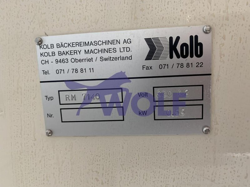 Rühr- und Anschlagmaschine KOLB - Type RM-7140 Inhalt ca. 40-50 liter