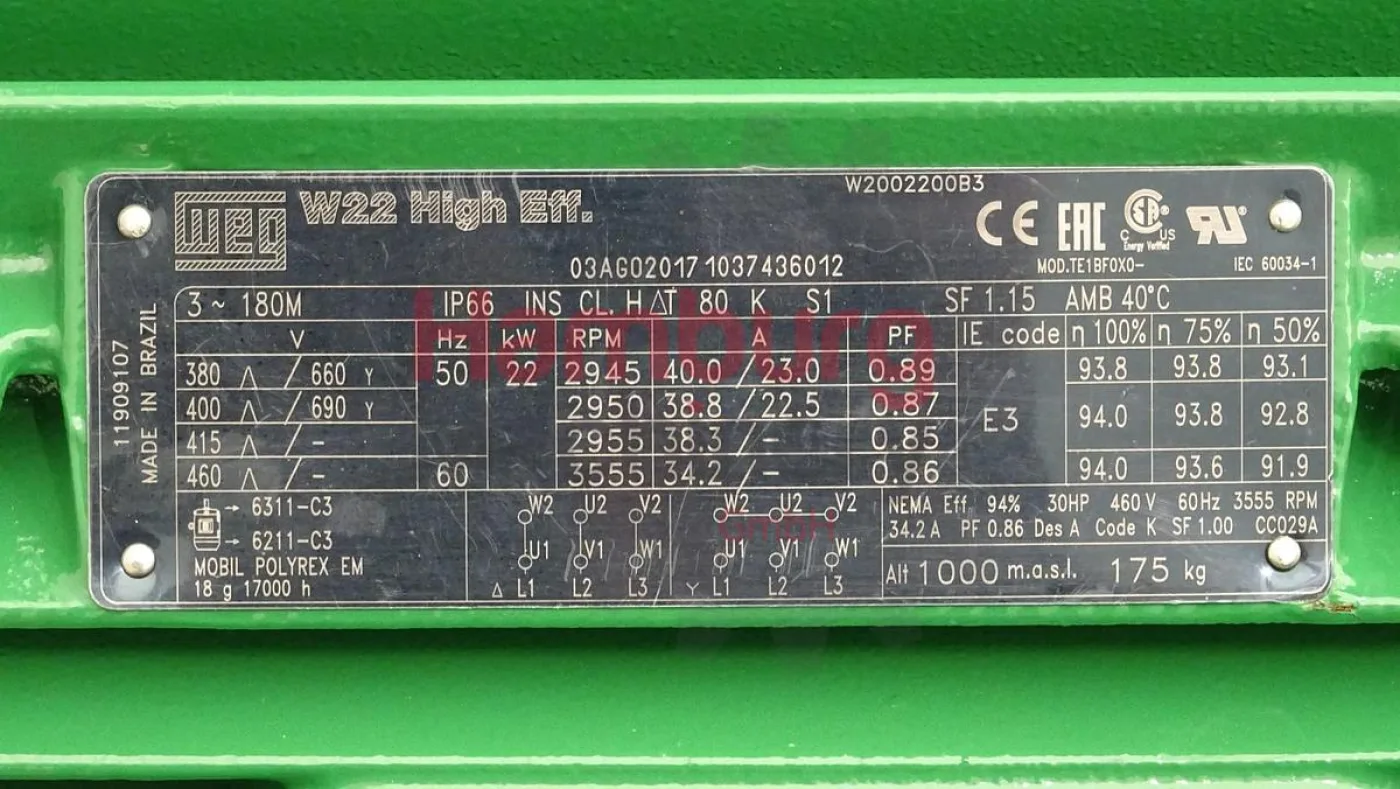Positive displacement blower - Mapro ML 70 - 8