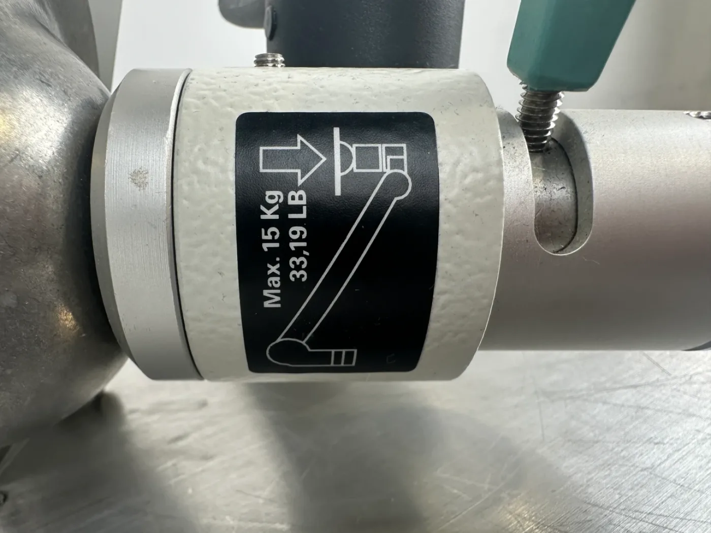 Krömker 5096-60 GSD Monitor-Tragarm / Patientenmonitor Halter Dräger– 15 kg - 5
