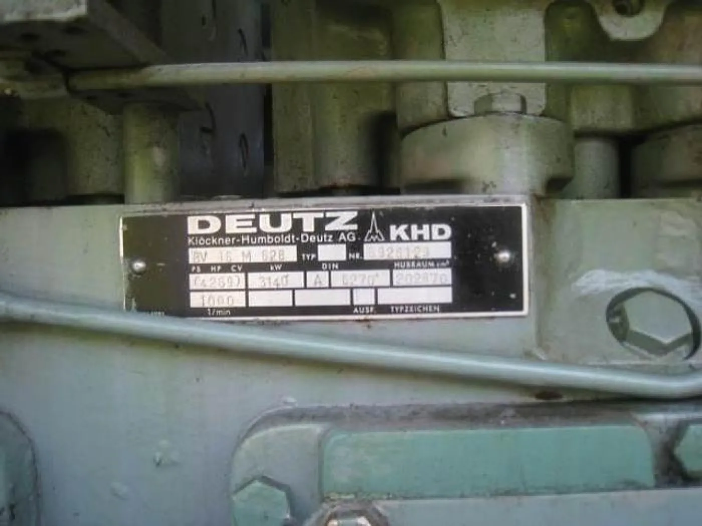 1985 DEUTZ BV16M628 - 2
