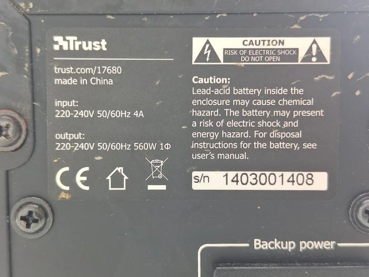 Trust 1000VA UPS - 2