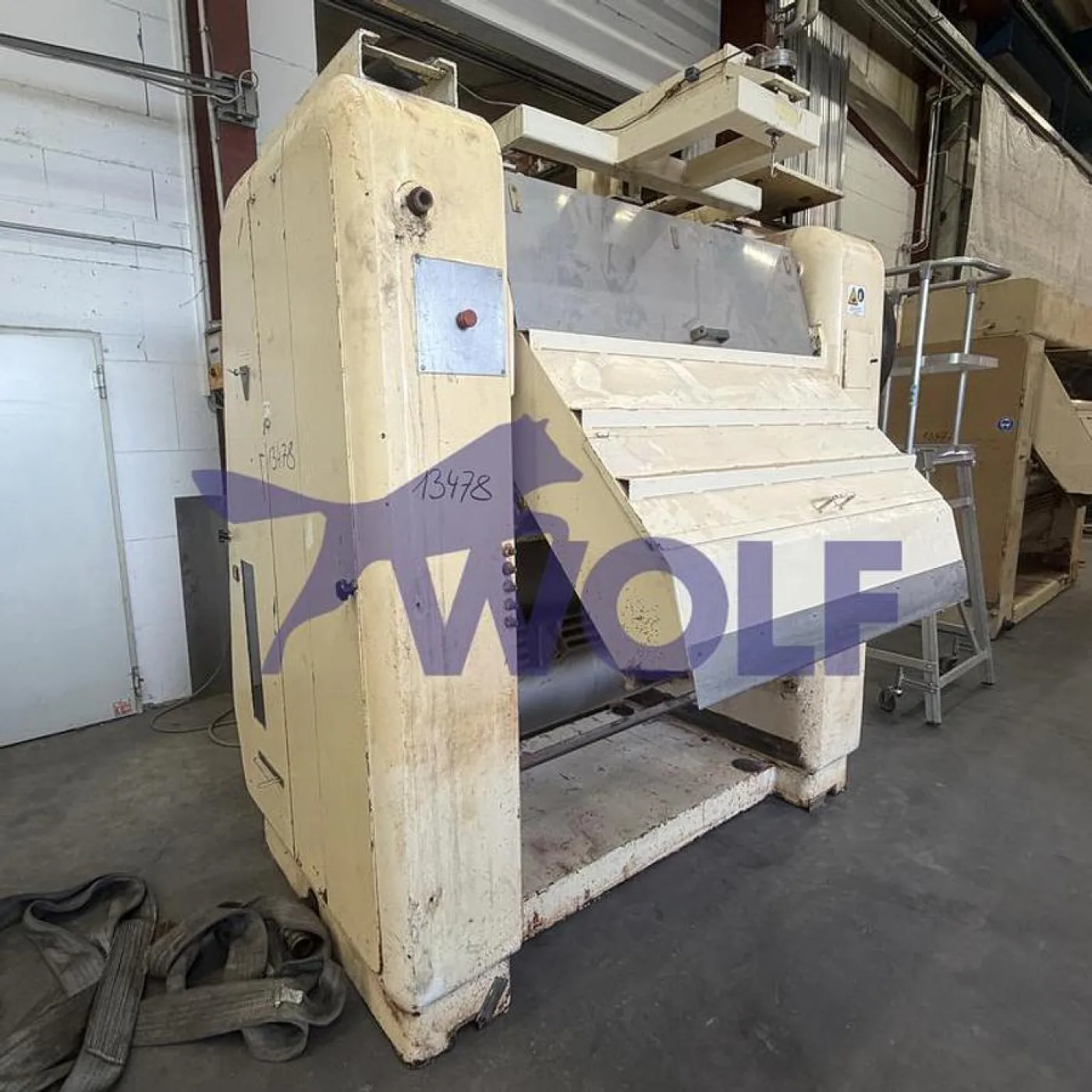 Fünfwalzwerk CARLE + MONTANARI - Type HB-1300 mit ca. 1.300 mm Walzenbreite. - 3