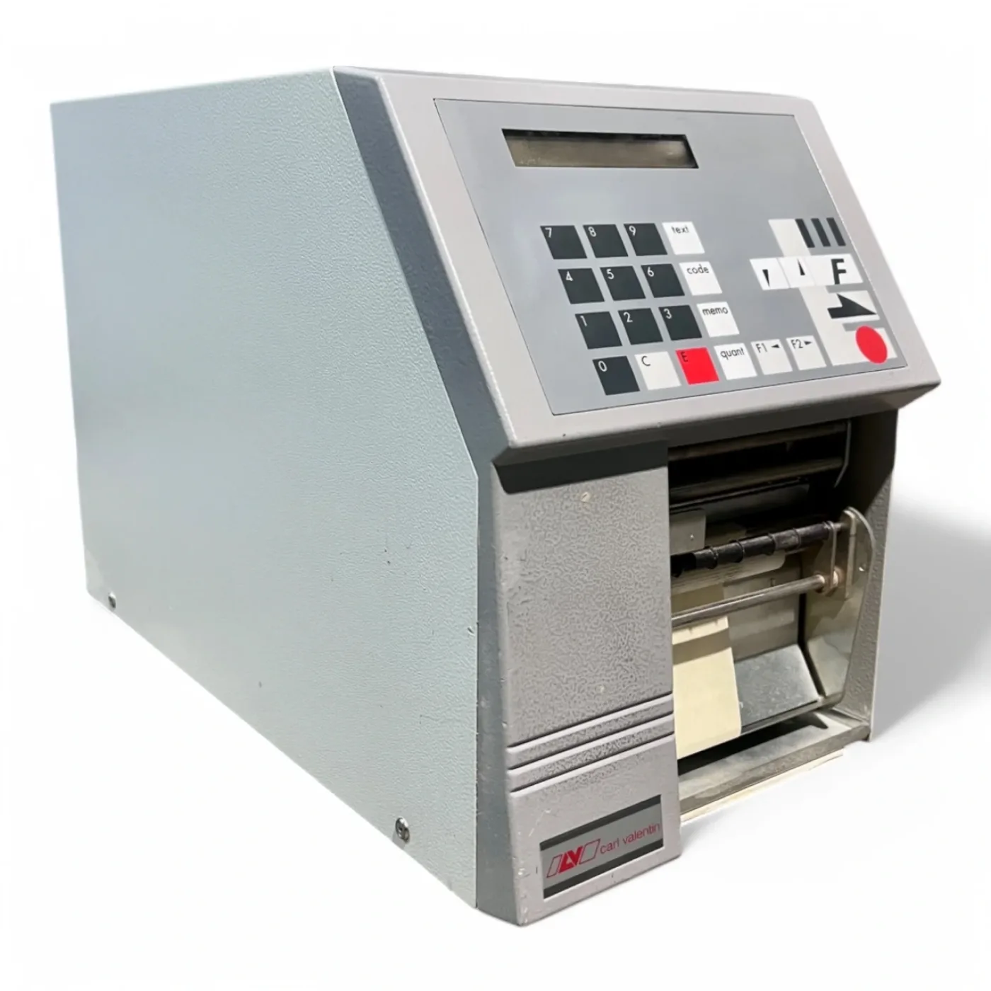HOLZMA Carl Valentin Drucker Thermotransferdrucker VARIO 104-8 Etikettendrucker – 230 V – Art. Nr. 90.55.210 für Ettiketten Labels etc. - 1