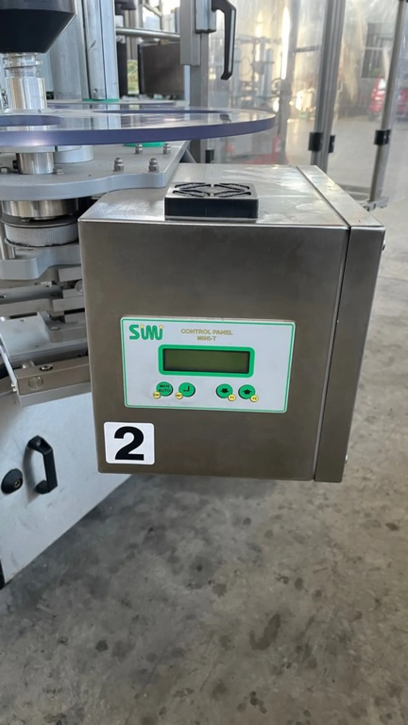 LABELLING MACHINE ALFA 4G WITH 16 HEADS, WITH SIMI ADHESIVE STATIONS YEAR 2012 FOR LABEL AND BACK-LABEL, SECOND-HAND MACHINE - 3