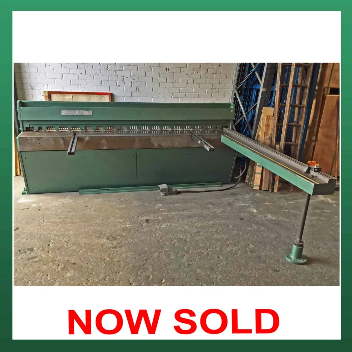 EDWARDS DD Power Guillotine 2535mm x 3.25mm Capacity - WNS - W. Neal Services Ltd - 1
