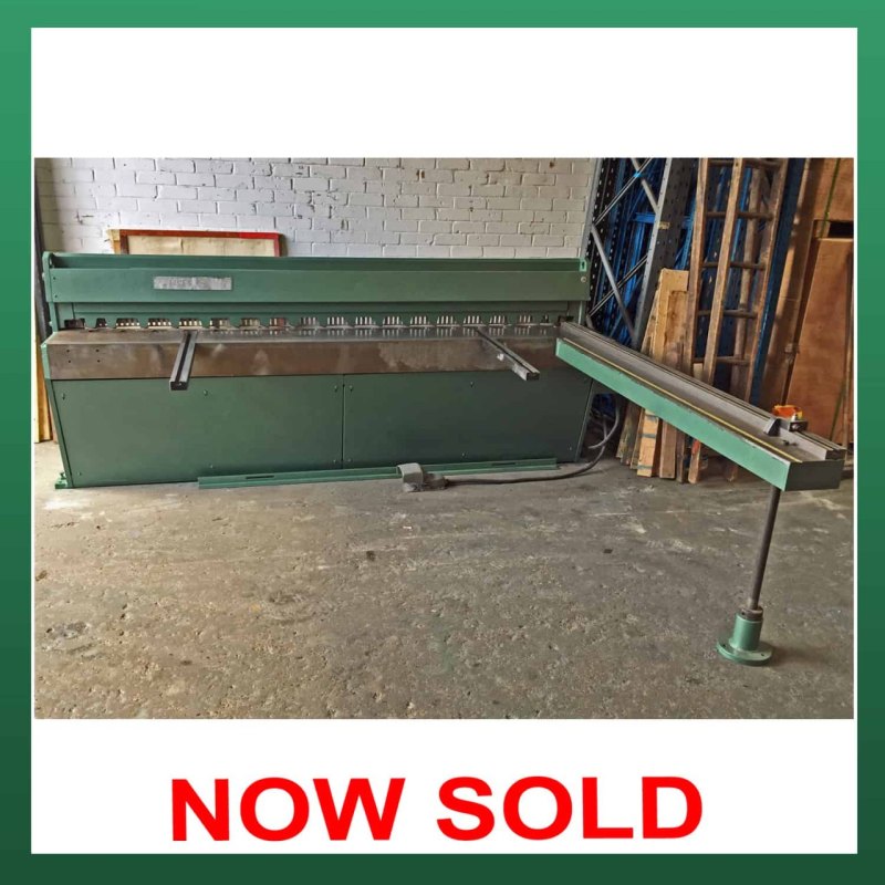 EDWARDS DD Power Guillotine 2535mm x 3.25mm Capacity - WNS - W. Neal Services Ltd