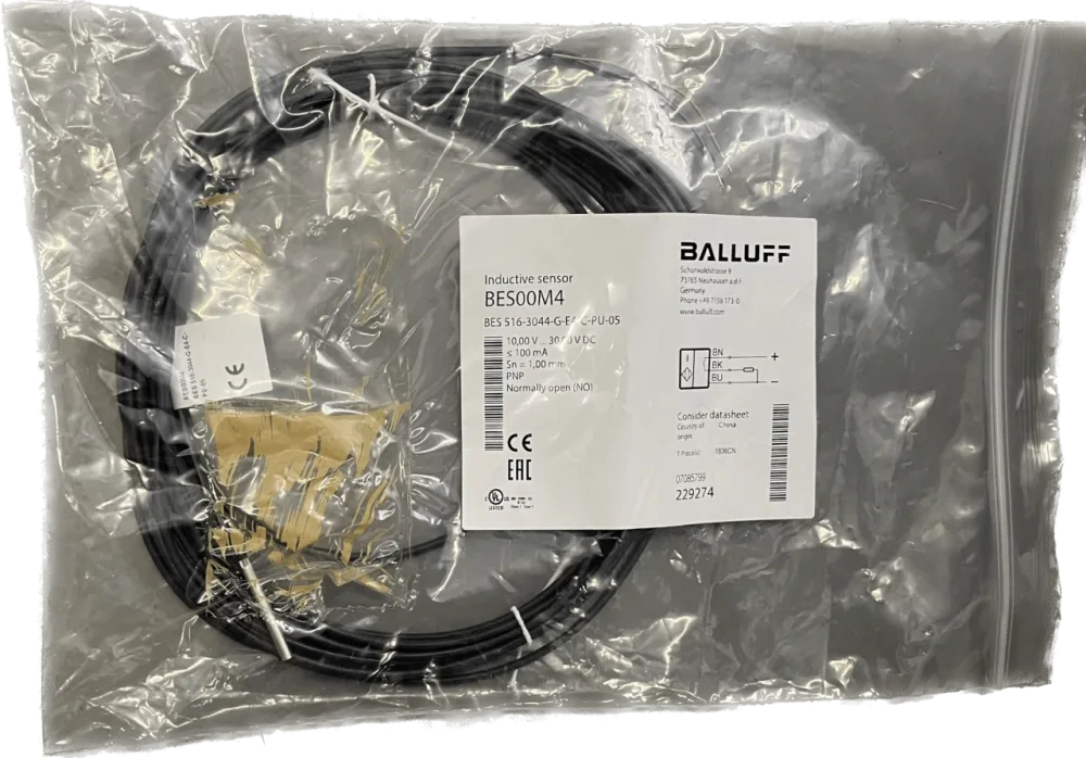 BALLUFF Induktive Standardsensoren mit Vorzugstypen BES 516-3044-G-E4-C-PU-05