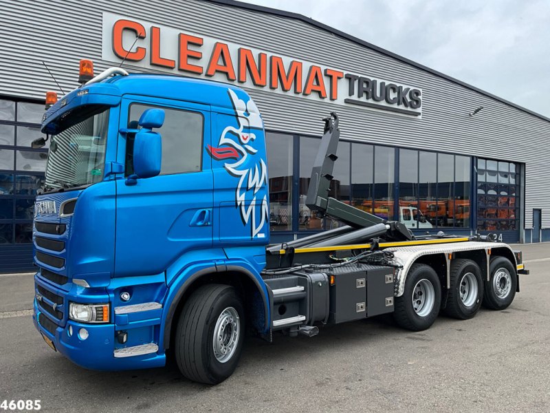 Scania R 520 V8 Euro 6 VDL 25 Ton haakarmsysteem