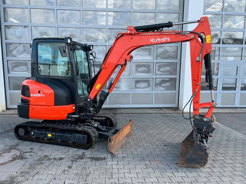Kubota KX 037-4 / nur 531h! / 2024 / hydr. Grabenräumer