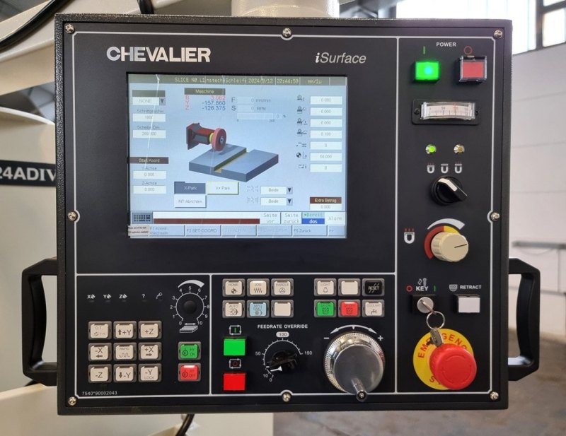 Flachschleifmaschine Flächenschleifmaschine Chevalier FSG-1224ADIV