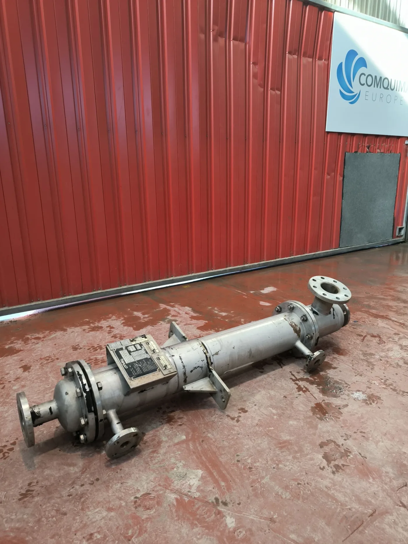 STAINLESS STEEL TUBULAR HEAT EXCHANGER 1.2 M² CYMIQ - 2