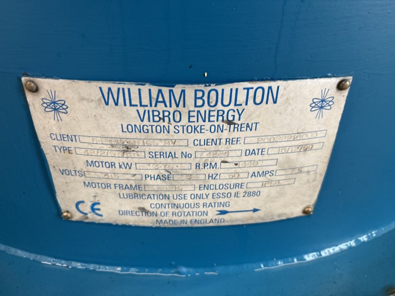 William Boulton 48/2/ST/BT MKII - Vibro sieve