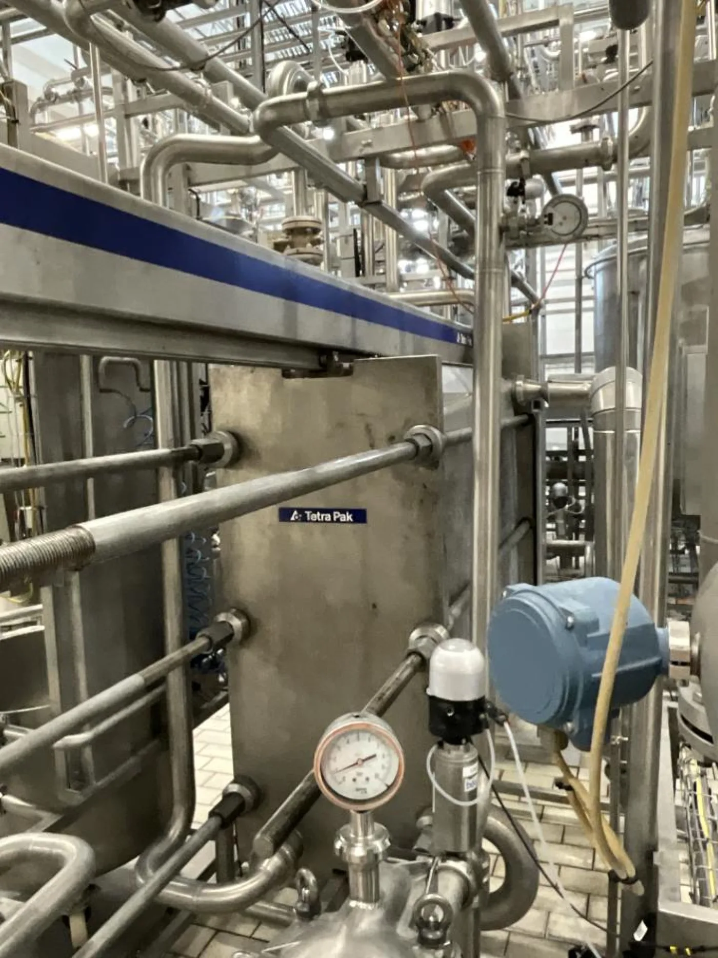 Tetra Pak Tetra Pak Stainless Steel Plate and Frame Heat Exchanger with 2 Off Filter Housings - 5