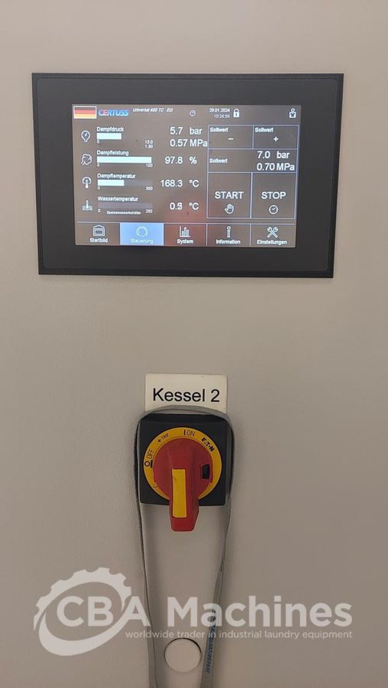 2017 Certuss 1x Steam Generator 600kg/h (921)