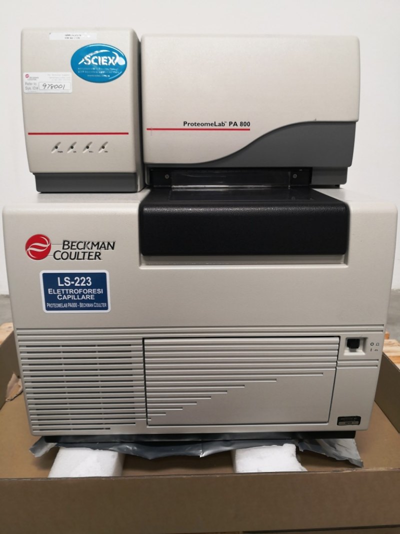 UNITA’ ELETTROFORESI CAPILLARE – BECKMAN COULTER – Mod. PROTEOMELAB PA800