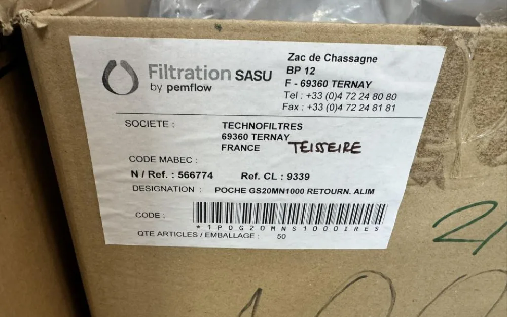 FiIlter and sampling equipment