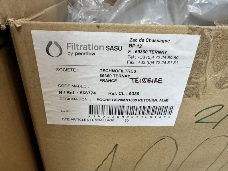 FiIlter and sampling equipment