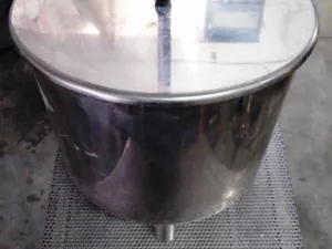 CONTENITORE IN ACCIAIO INOX DA STOCCAGGIO – 15 LT