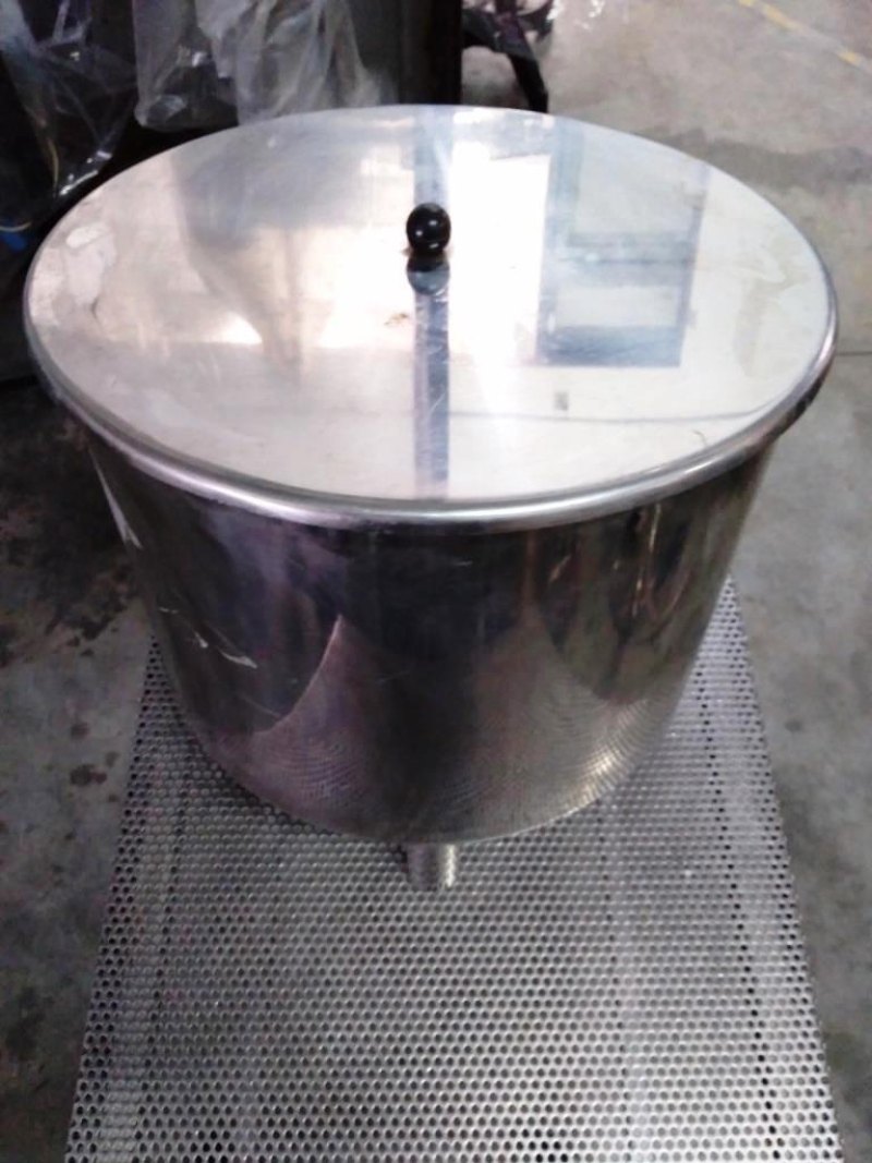 CONTENITORE IN ACCIAIO INOX DA STOCCAGGIO – 15 LT