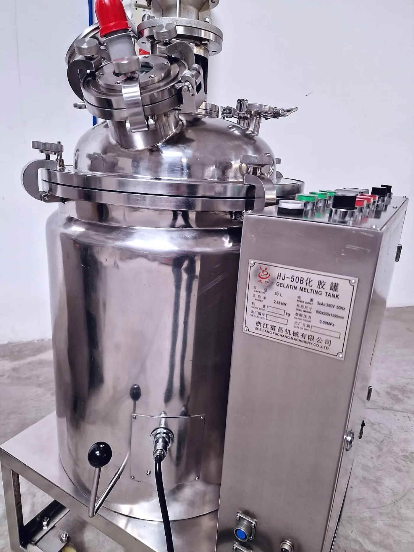OPERCOLATRICE PER CAPSULE SOFTGEL – ZHEJIANG – MOD. RG0.8-110A - 2