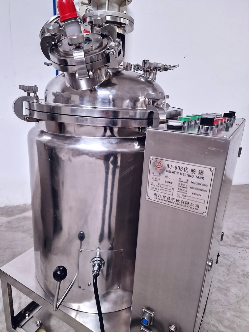 OPERCOLATRICE PER CAPSULE SOFTGEL – ZHEJIANG – MOD. RG0.8-110A