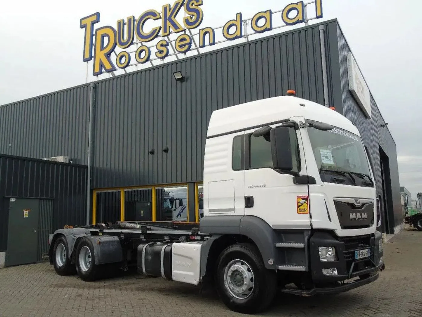 MAN TGS 28.470 + 20T hook + 6x2 - 2