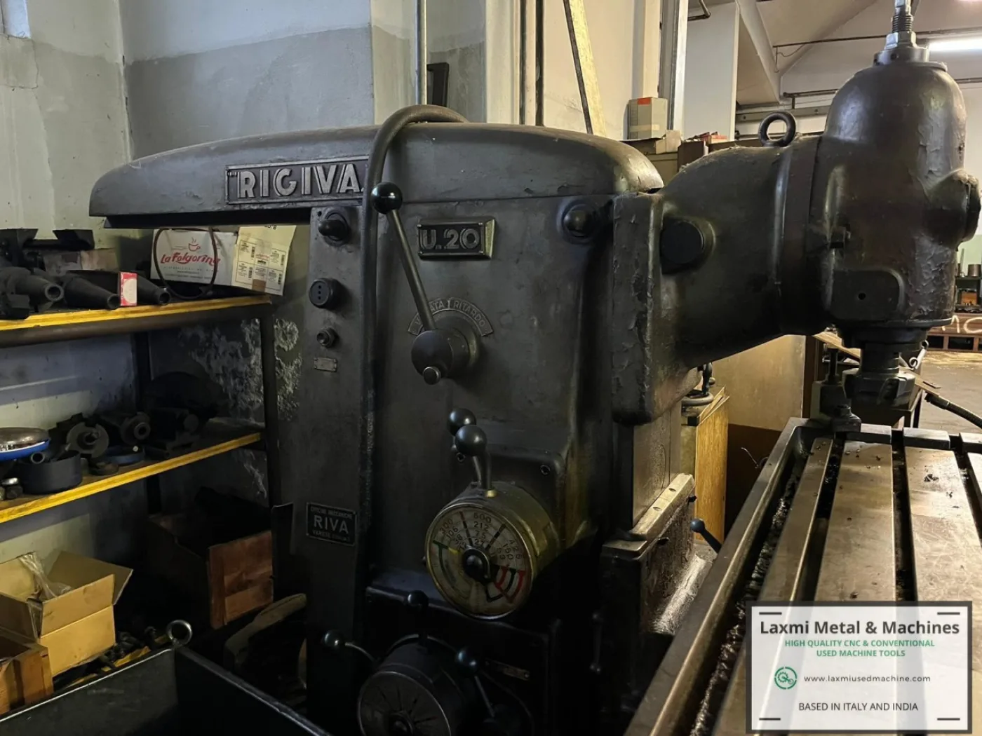 UNIVERSAL MILLING MACHINE, RIGIVA - U.20 - Laxmi Metal & Machines, Rohtak - 4