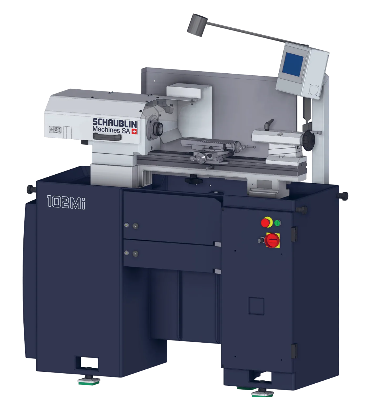 HIGH PRECISION LATHE “SCHAUBLIN” 102Mi W20 CASE IRON - 1
