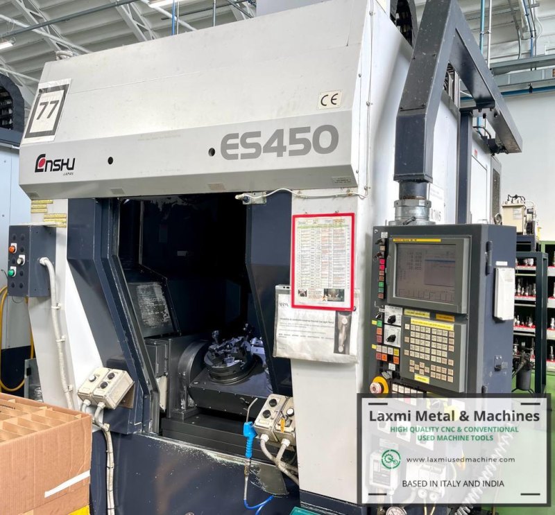 5-AXIS VERTICAL MACHINING CENTER, ENSHU - ES 450 - Laxmi Metal & Machines, Rohtak
