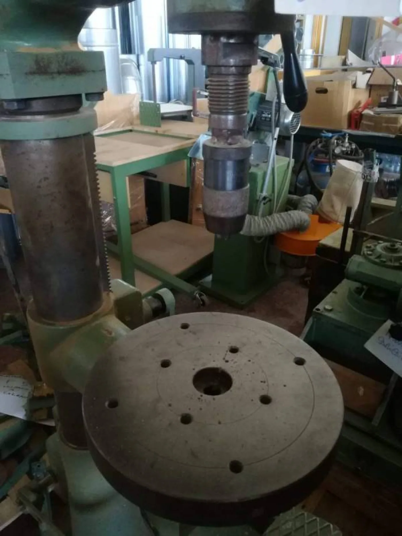 TRAPANO A COLONNA LOCATELLI CON MORSA - 2