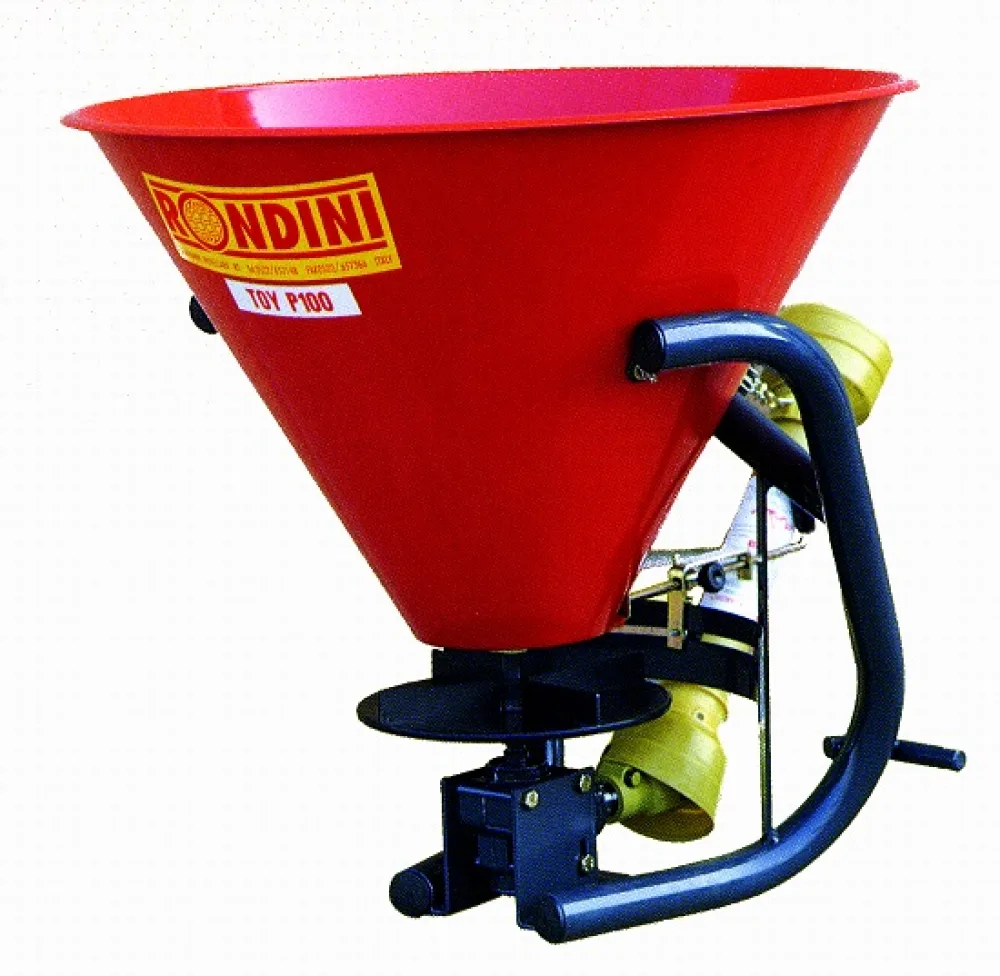 Rondini strooier model P100 PTO uitvoering
