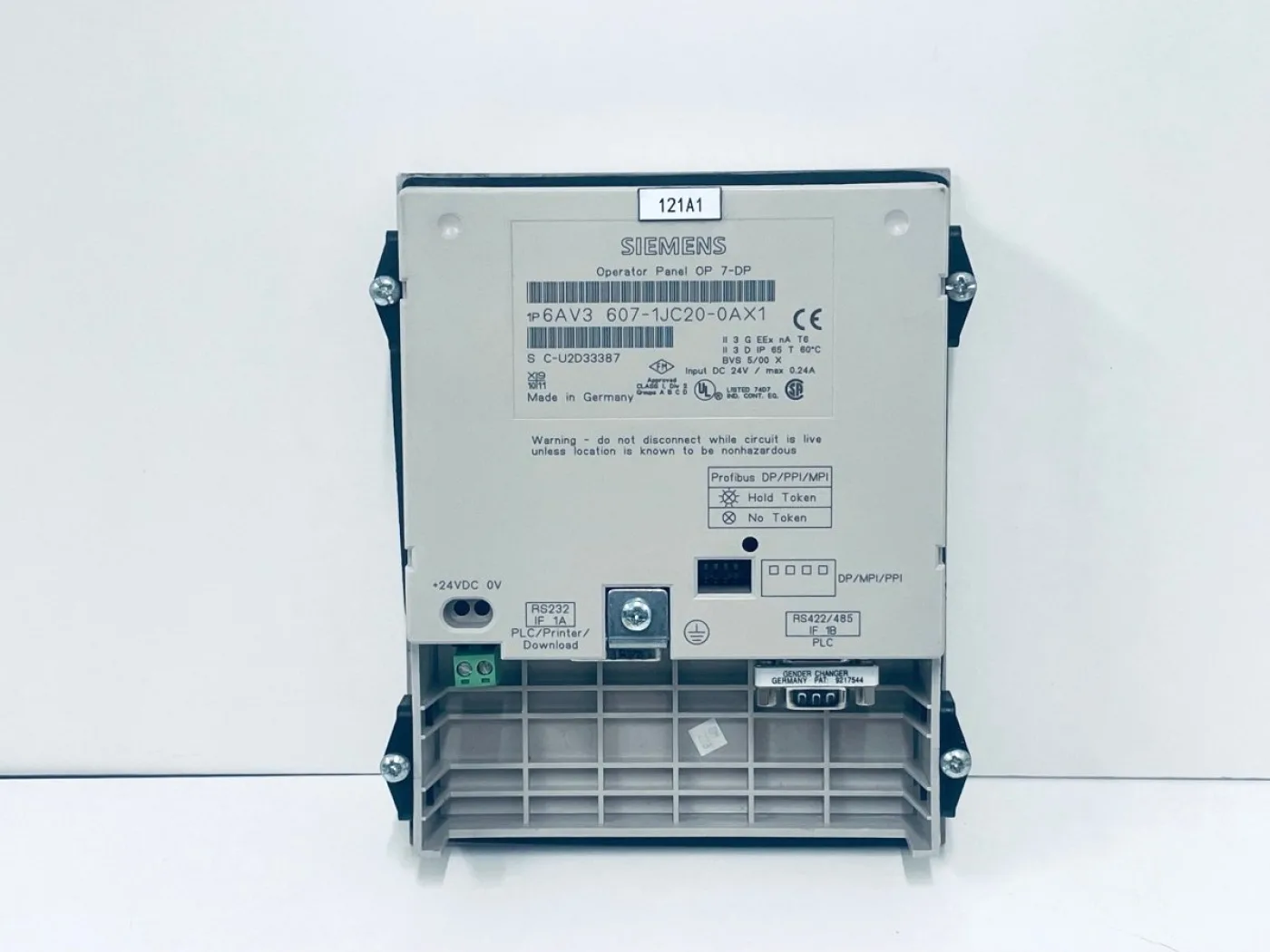Siemens SIMATIC OP 7-DP 6AV3607-1JC20-0AX1 - 2