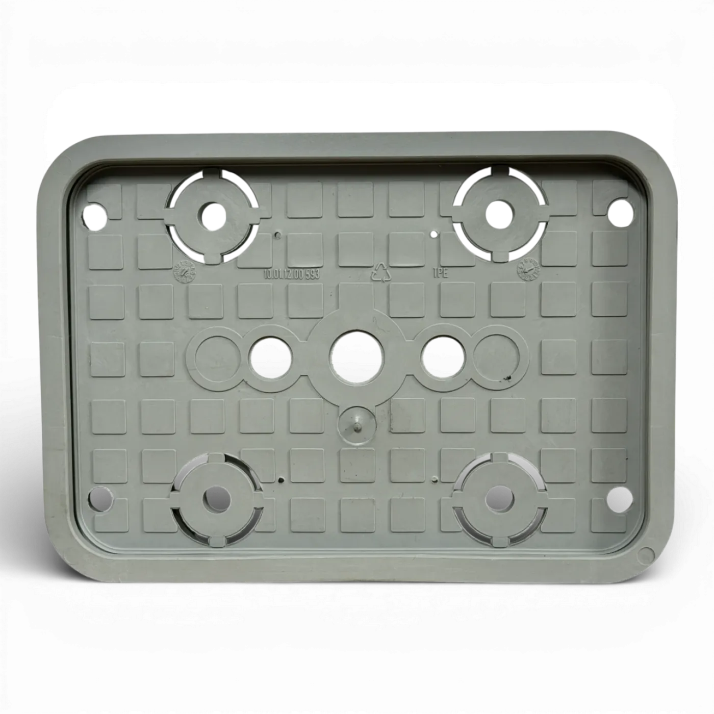 Schmalz Homag Reibbelag Saugplatte unten 160x115x16,5 TPE Art.-Nr. 10.01.12.00593 Homag Art.-Nr. 4011110191 (vacuum suction pad) - 2