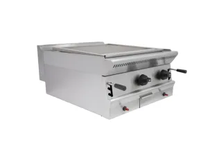 Parry Grill PGC6 counter top gas grill lava rock included 60cm. - islandcatering