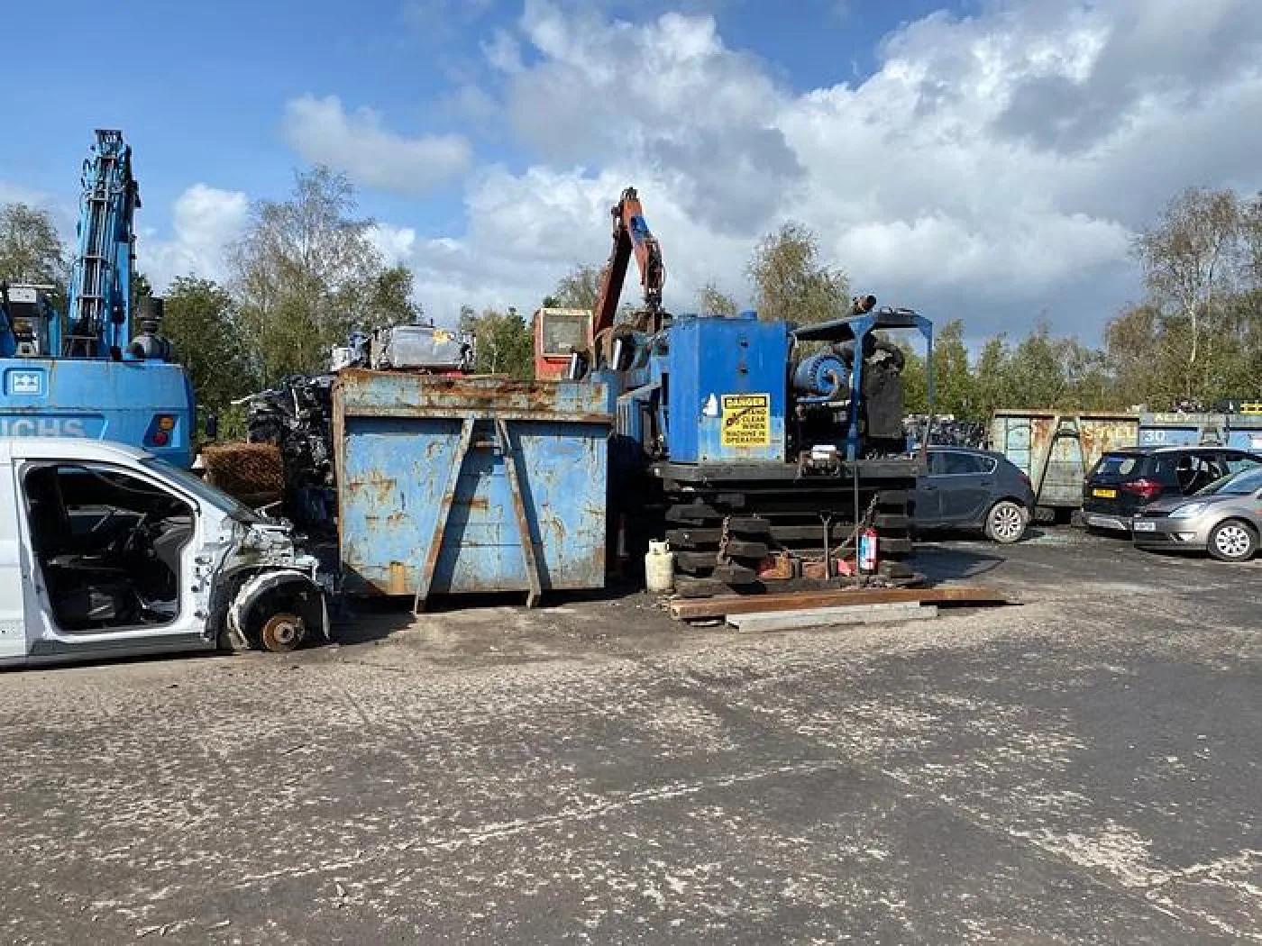 2001 Lollini AL500 Car Baler With Grab - 6