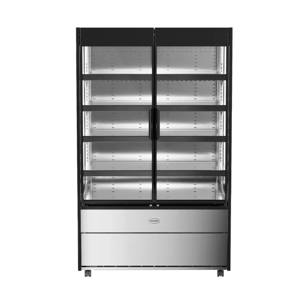 Foster EMD1200G/44-106 EcoShow Multideck with Double Glass Doors 1195mm - islandcatering