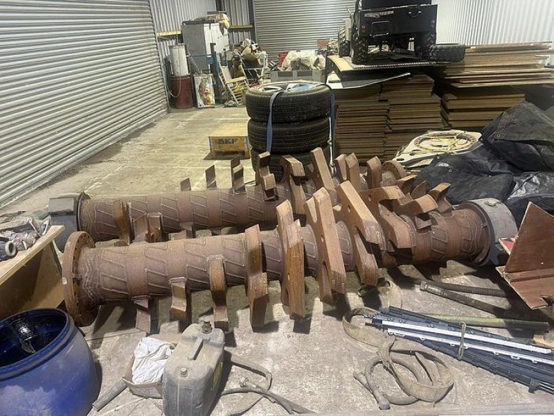 2024 M&J Metso Slow-Speed Shredder Shafts