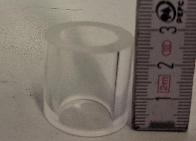 Normag Distanzstück aus GlasTyp PDG015/025-P DN 15 Länge 25 mm