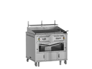 Scheer Parrilla LV 620 A, 1000mm Stainless Steel Grill - islandcatering