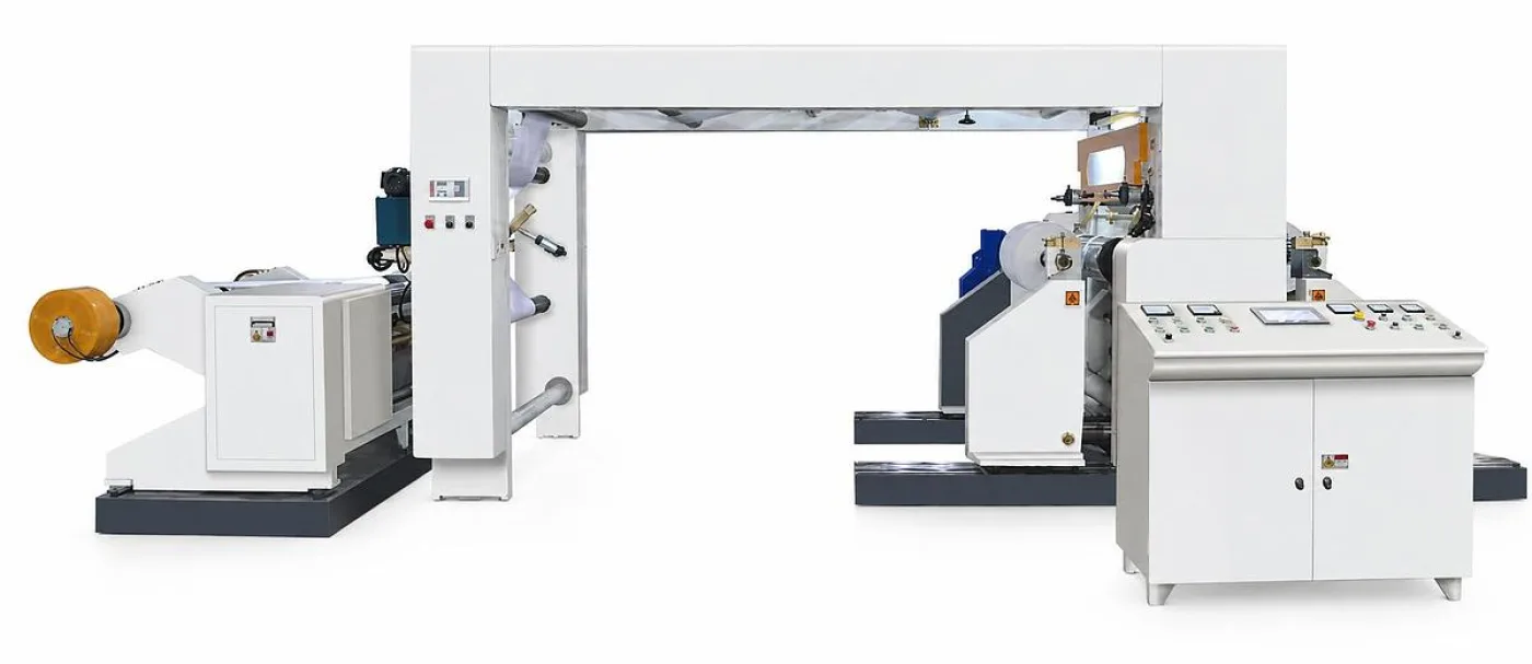 Roll slitting and rewinding machine - 3