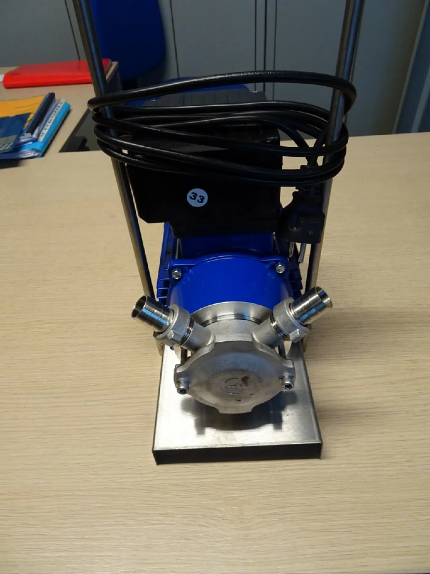 SELF-PRIMING PUMP MODEL EURO 20 220 VOLT COAXIAL, STAINLESS STEEL, NEW MACHINE - 7
