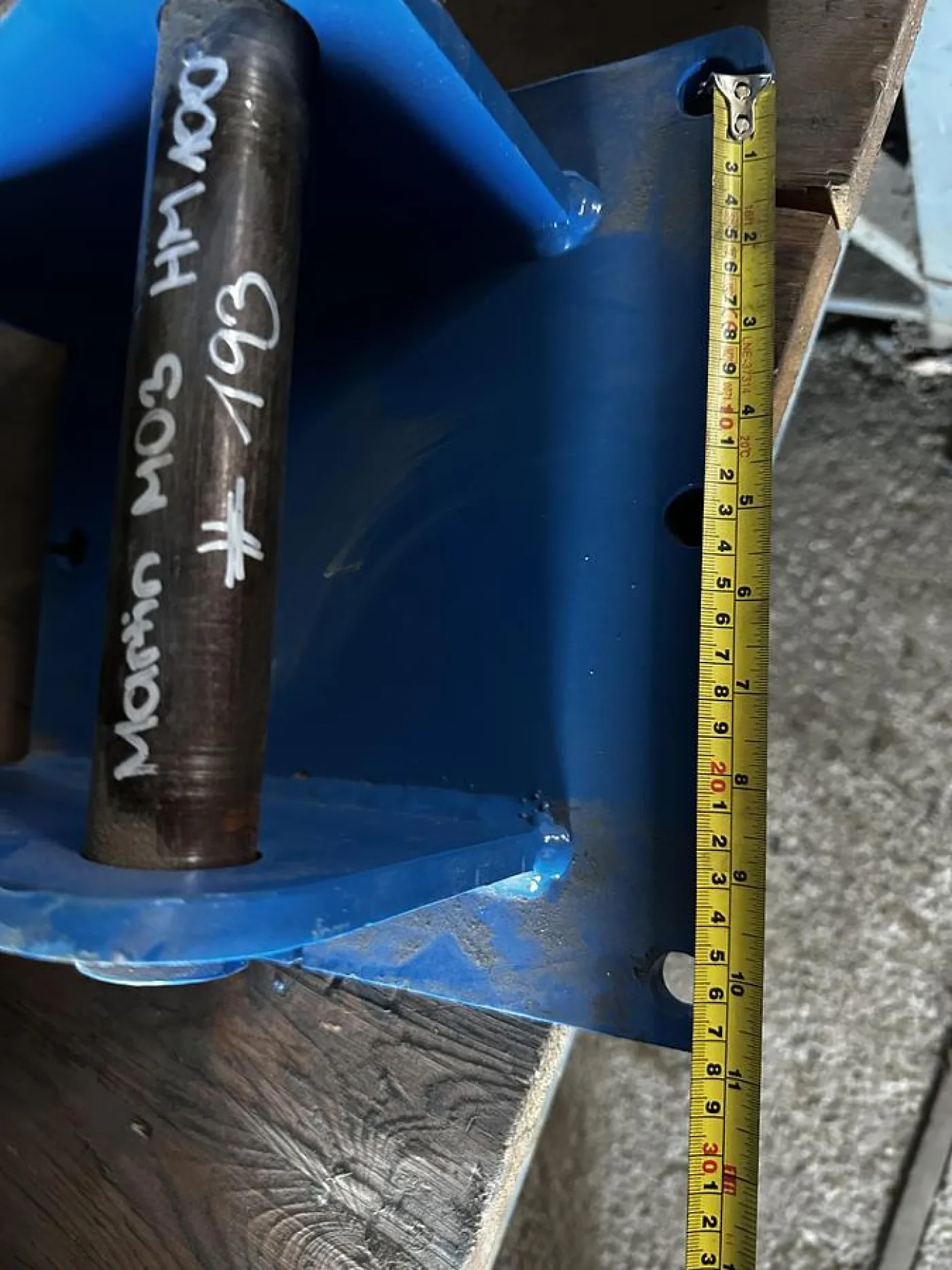 BIG BIG Anschraubplatte mit Martin M3 Aufnahme - 5