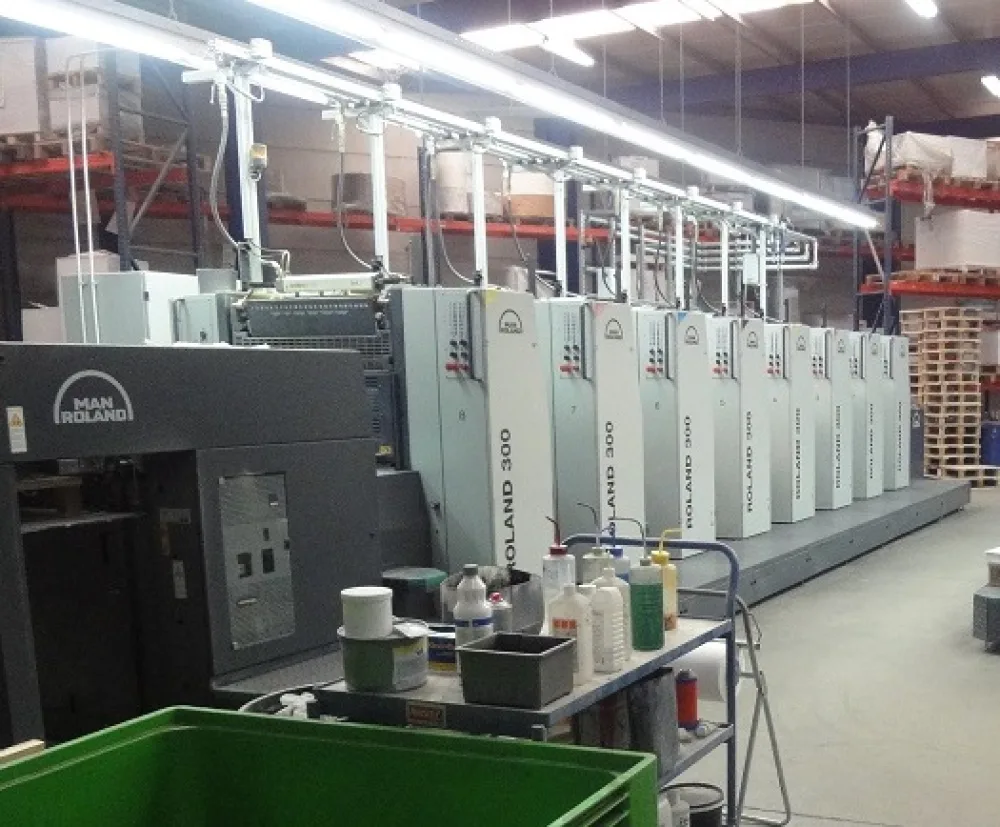 Roland R 308-P – 8 Colour Offset Press