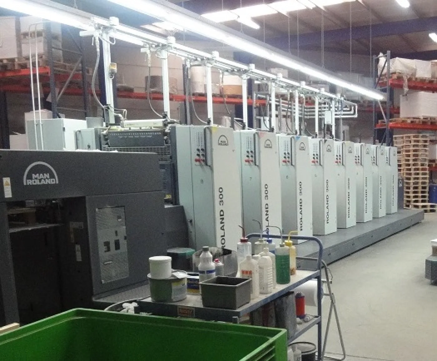 Roland R 308-P – 8 Colour Offset Press - 1