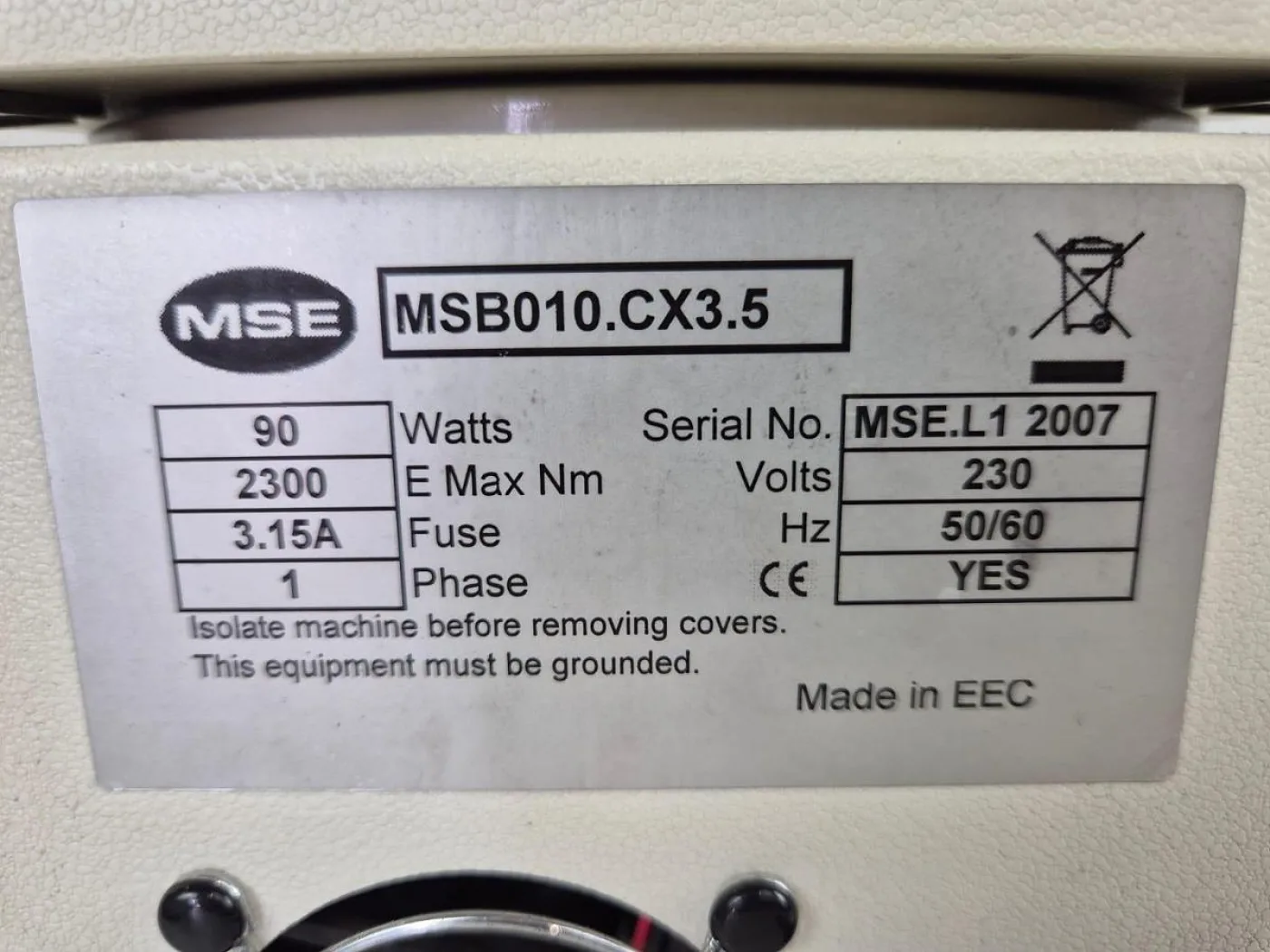 MSE Micro Centaur Plus Centrifuge - 4