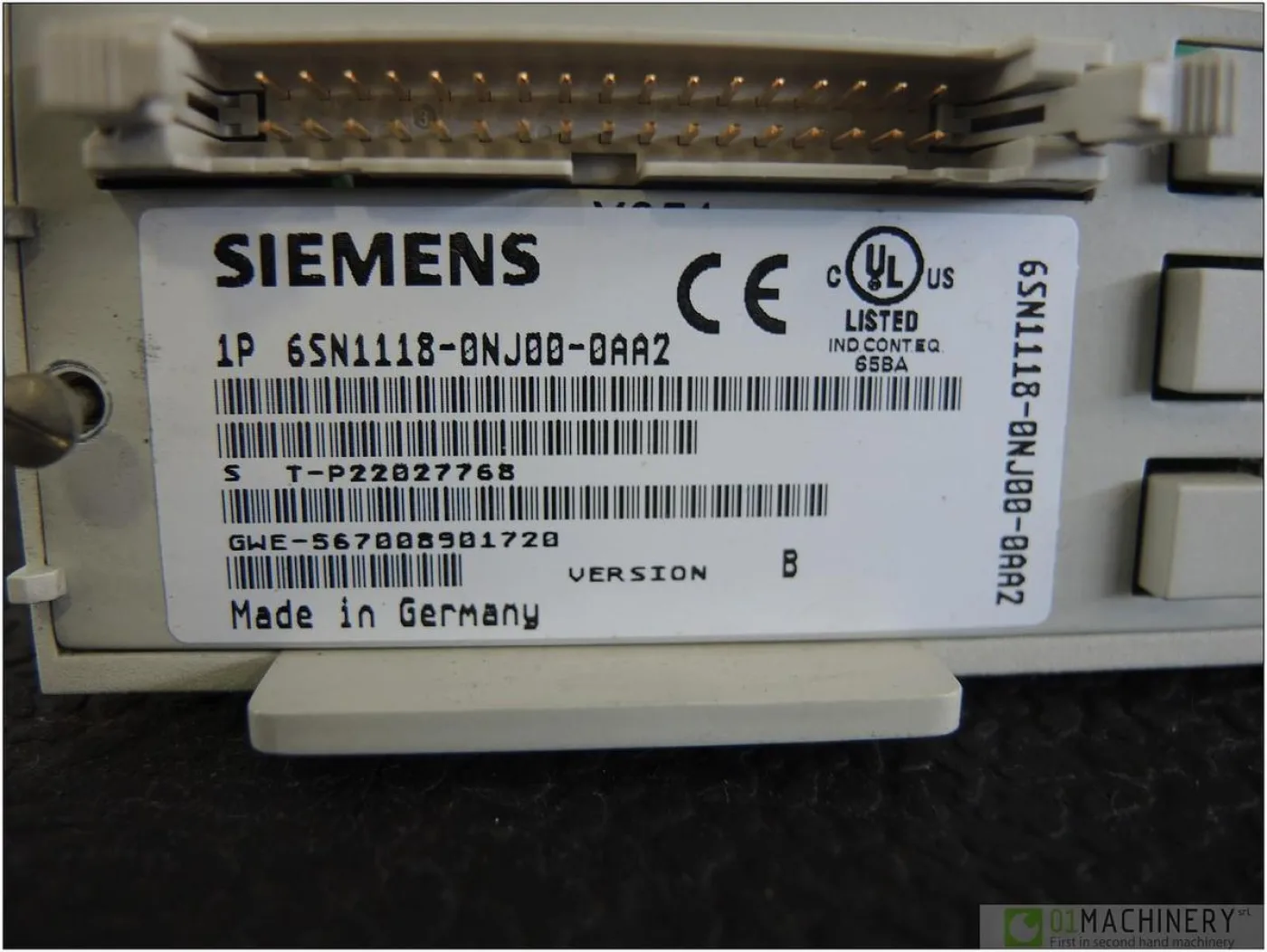 2005 SIEMENS 6SN1118-0NJ00-0AA2 AI2923 - 4
