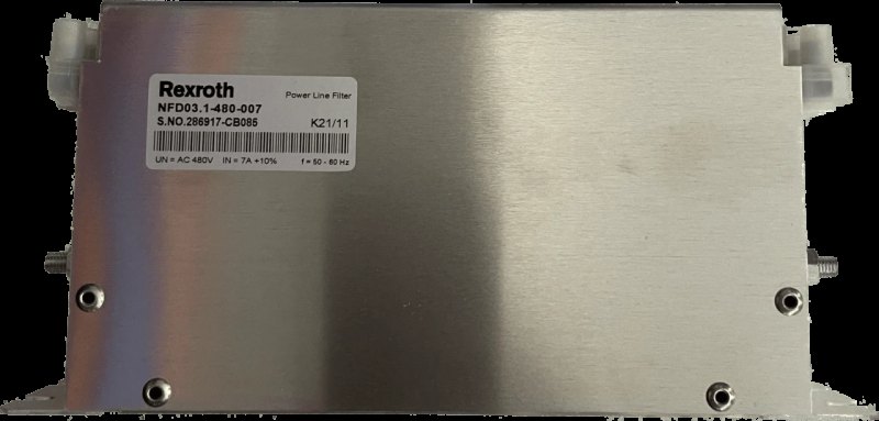 Rexroth Netzfilter / Power Line Filter NFD03.1-480-007