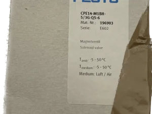 Festo Magnetventil CPE14-M1BH-5/3G-QS-6