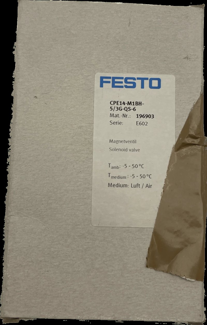 Festo Magnetventil CPE14-M1BH-5/3G-QS-6