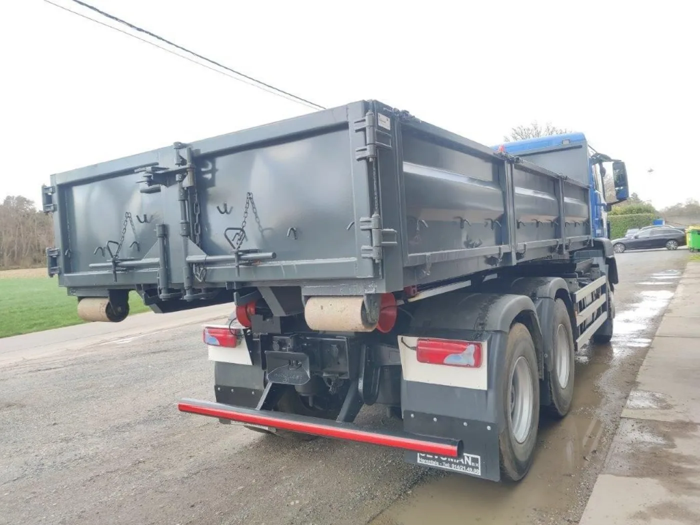 Container 9m³ met sponden - 2